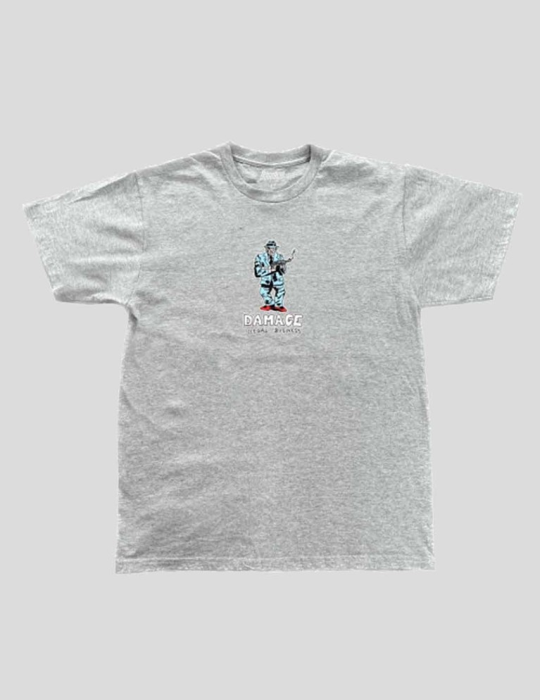 DAMAGE Mercy tee ash grigio T-shirt
